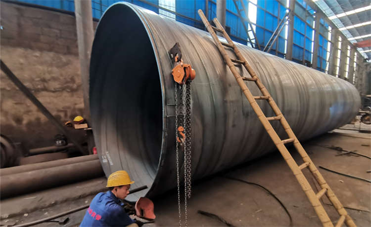 梧州800mm鎖扣螺旋鋼管，DN2600鋼護筒定制，800-14mm螺旋管，Q235B自來水給水鋼管廠家