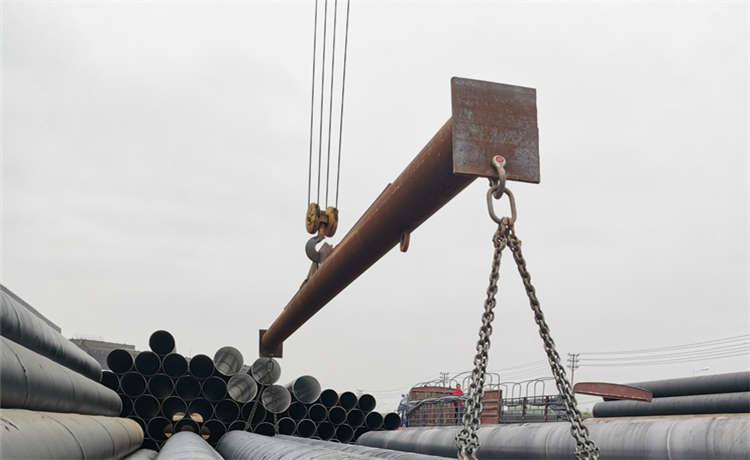 1000-16mm鋼管樁，陽(yáng)江打砂除銹防腐螺旋管，914mm螺旋管，Q235B自來(lái)水給水鋼管廠(chǎng)家